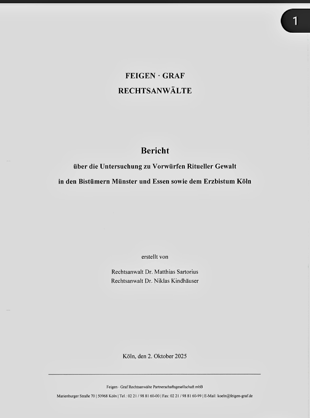 Rituelle Gewalt Mind-Control 